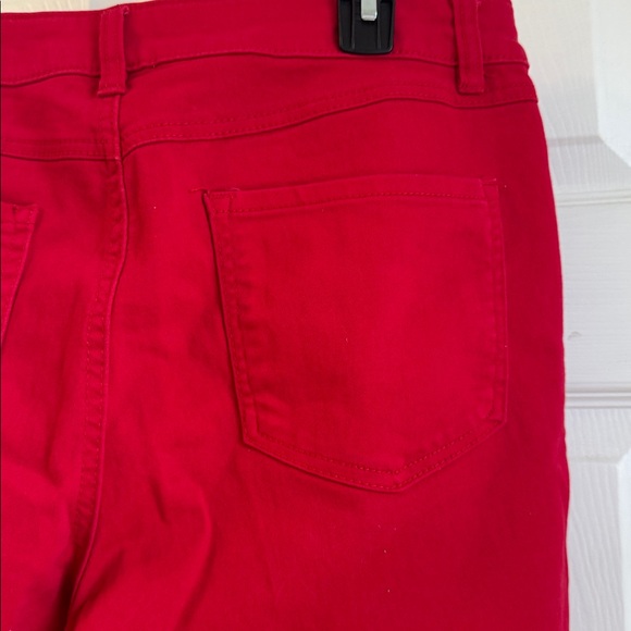 d. jeans Vibrant Red Trousers - Picture 7 of 8